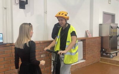 Vožnja električnoga romobila