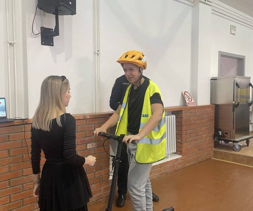 Vožnja električnoga romobila