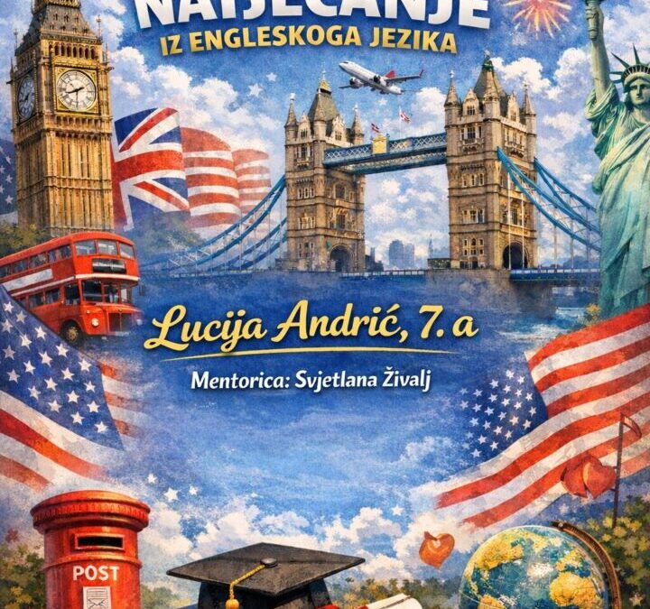 Poziv na Državno natjecanje iz engleskoga jezika