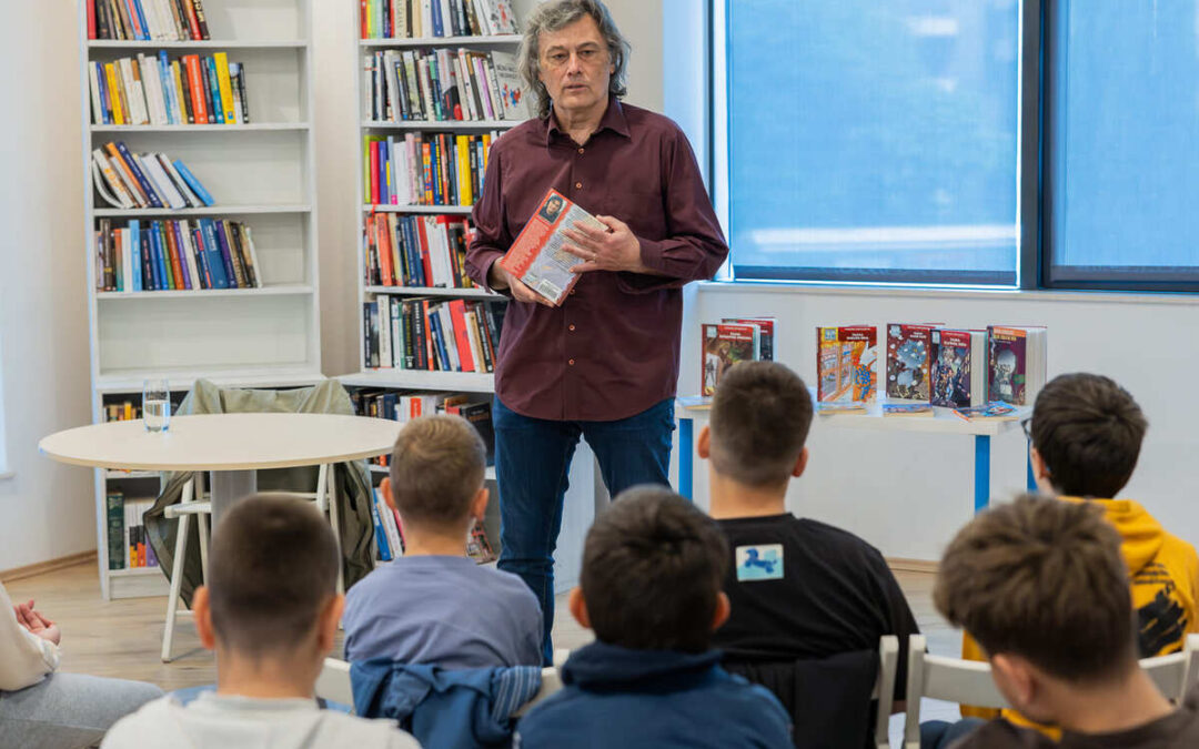 Književni susret s Hrvojem Kovačevićem