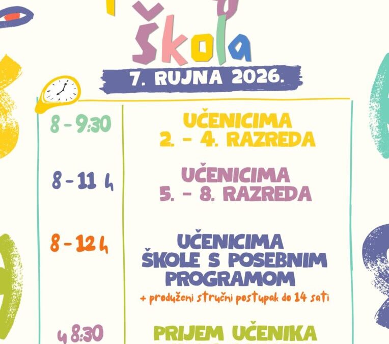 Početak nastavne godine